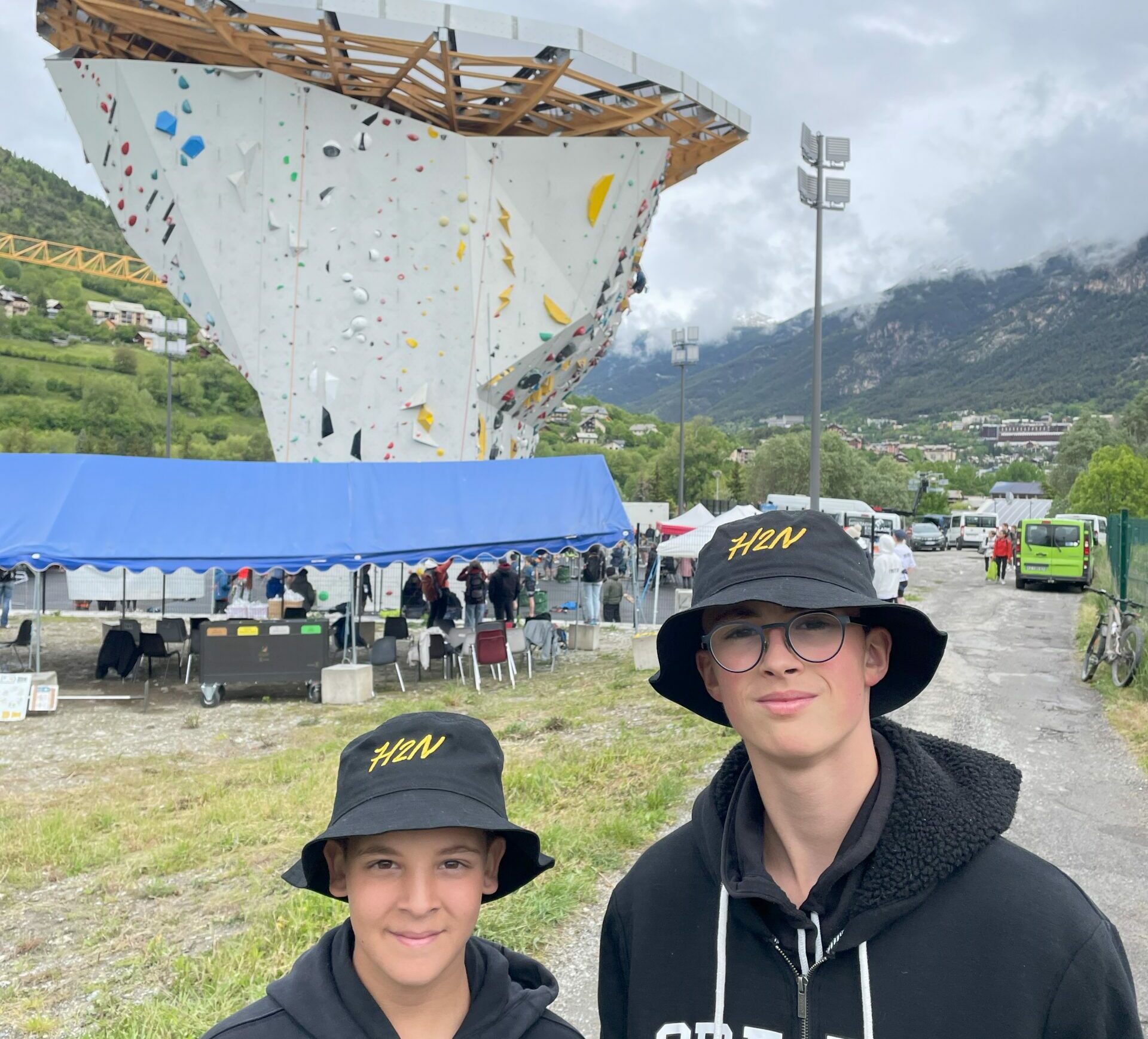 La Team H2N à Briançon pour les Championnats de France d’Escalade